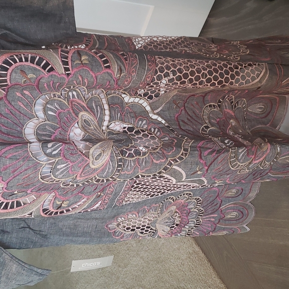 Chico's long jacket, coverup - Picture 13 of 13